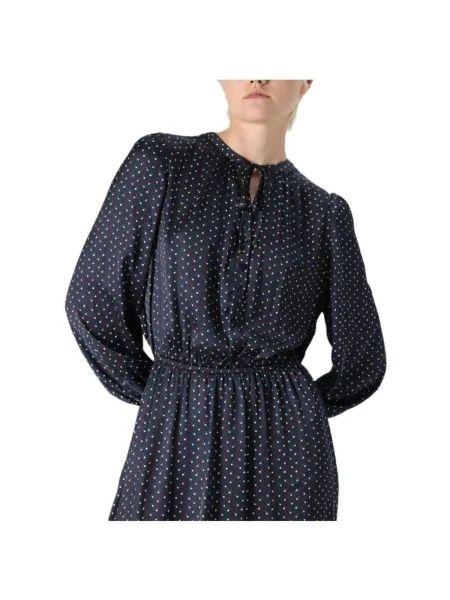 Rochie din denim Pepe Jeans albastru