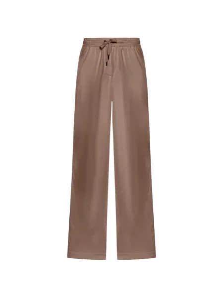 Pantaloni cu șnur Brunello Cucinelli cu cordon