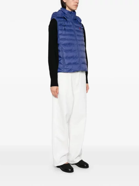 Елек Polo Ralph Lauren с качулка синьо