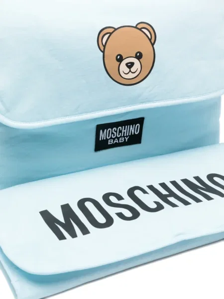 Torba dziecięca Moschino niebieska