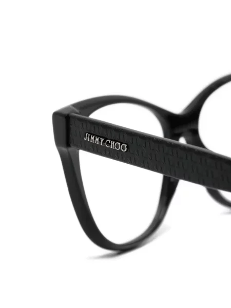 Sunčane naočale Jimmy Choo Eyewear s autogramom crna