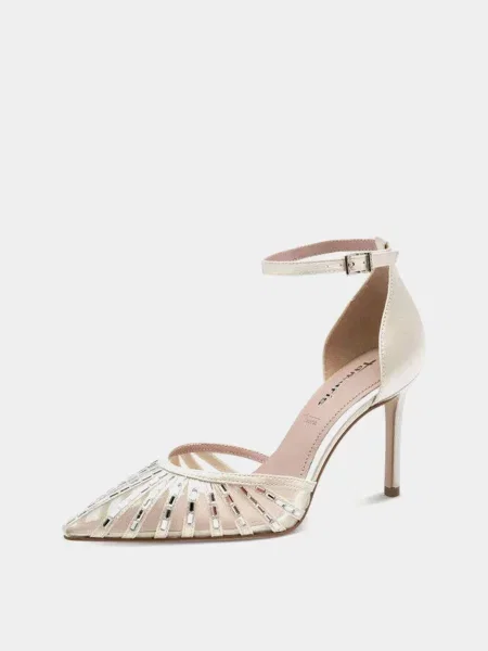 Туфлі Tamaris текстиль білий