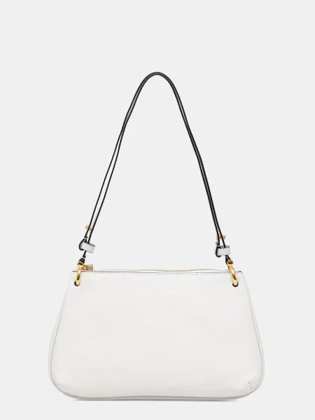 Pollini geantă crossbody pentru femei din imitație de piele bej
