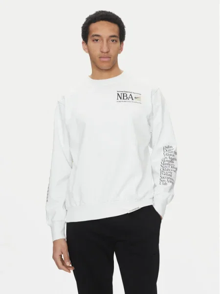 Nike Суитшърт бял