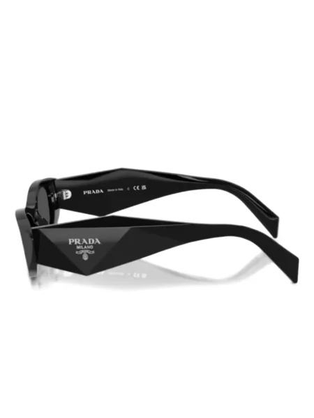 Ochelari de soare Prada Eyewear cu imprimeu geometric negru