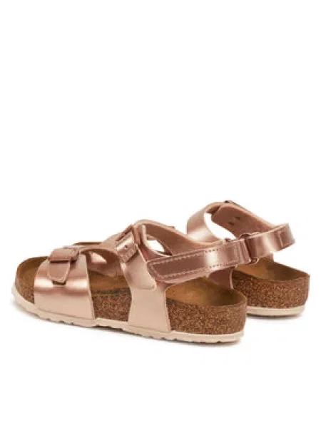 BIRKENSTOCK Otvorene cipele Rio bakrena ružičasta