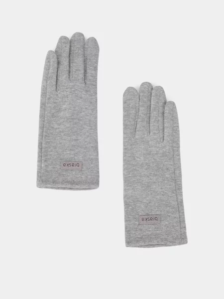 Braska Рукавички Без підкладки сірий