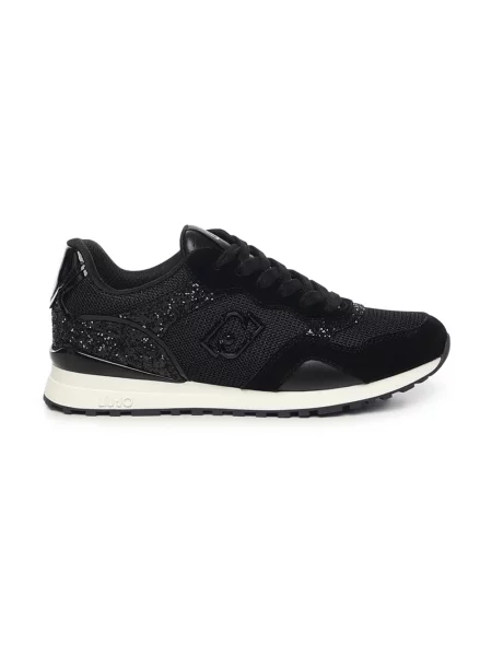 Liu Jo Obuwie Kobieta 37 EU Zamsz Sneakers czarny