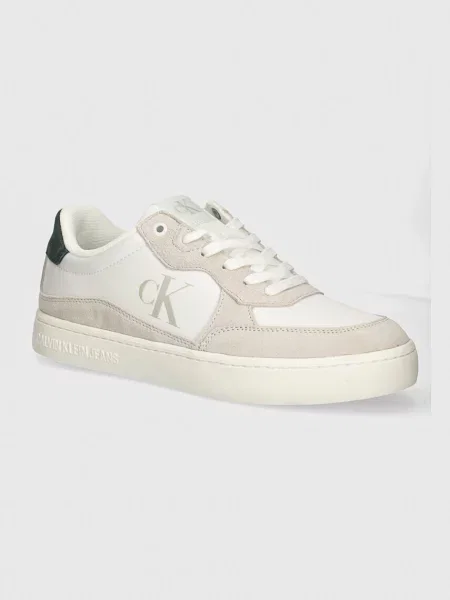 Félcipo Calvin Klein Jeans fehér