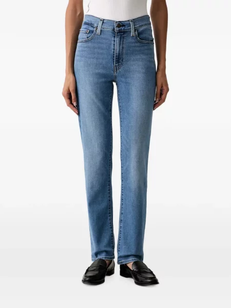Prugasti ruksak Levi's® visoki struk siva