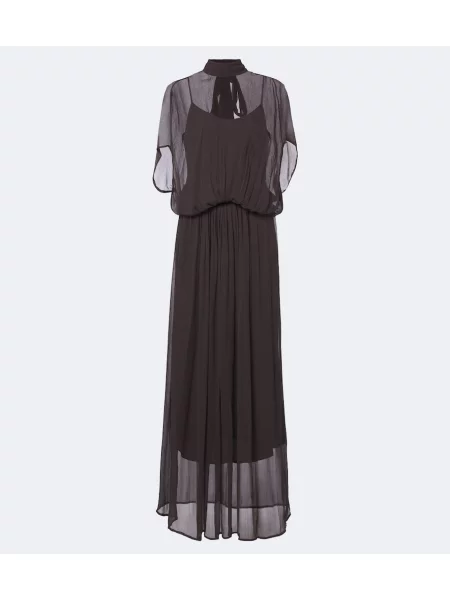 Rochie maxi Staud maro