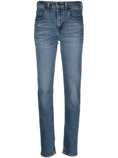 Blugi Levi's® cu talie înaltă albastru