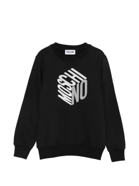 Sweter dziecięcy Moschino czarny