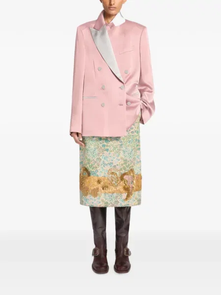 Sacou Dries Van Noten roz