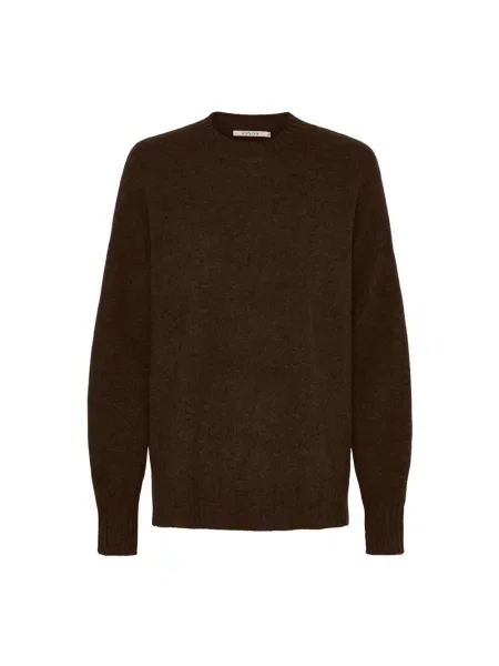 Sweter Btfcph wełniany brązowy