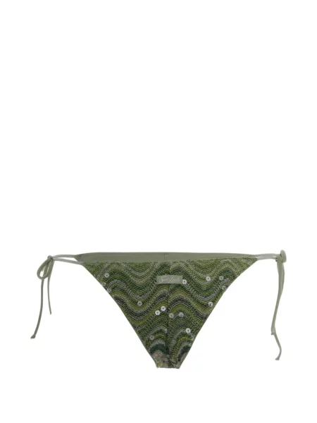 Bikini Mc2 Saint Barth cu paiete verde