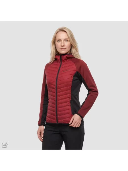 Bluza hybrydowa sportowa Alpine Pro Norna czerwona