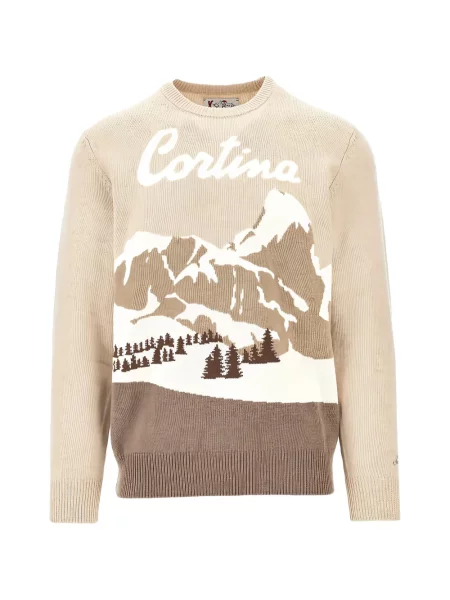 Hanorac crewneck Mc2 Saint Barth bej