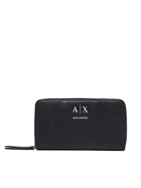 Denarnica Armani Exchange črna