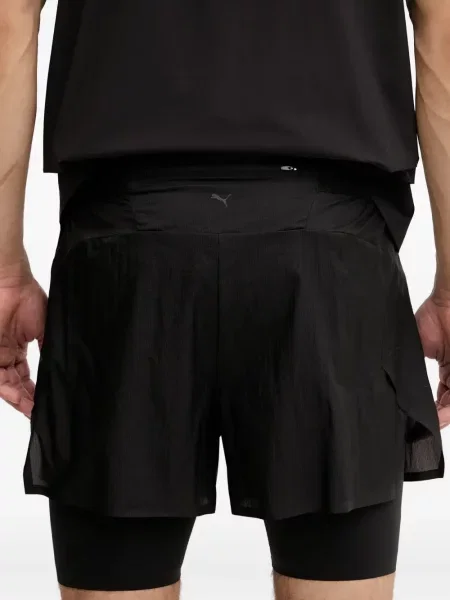 Pantaloni scurți Puma negru