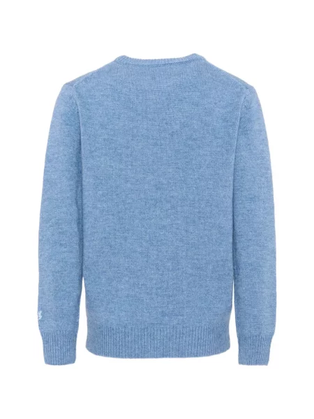 Sweter dziecięcy Mc2 Saint Barth niebieski