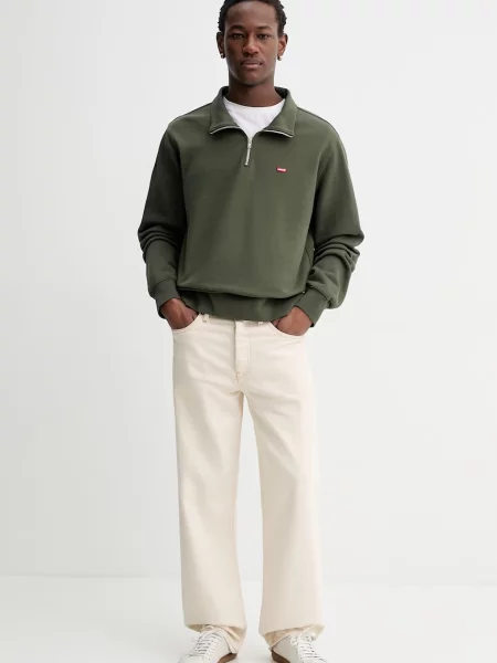 Levi's bluza LSE_ORIGINAL HM ZIP zielona