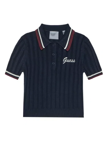 Guess Polo granatowy