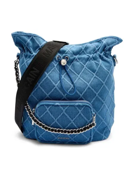 Geantă Marc Cain albastru