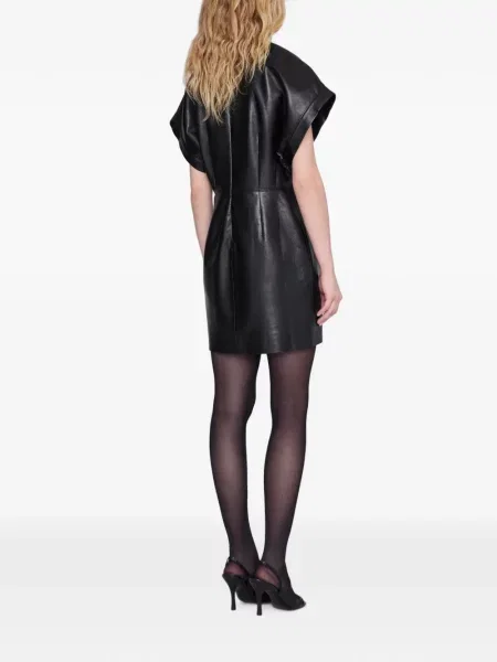 Rochie Anine Bing din piele negru