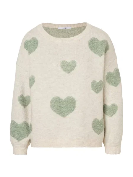 Hailys Pulover nisipiu / deschis verde