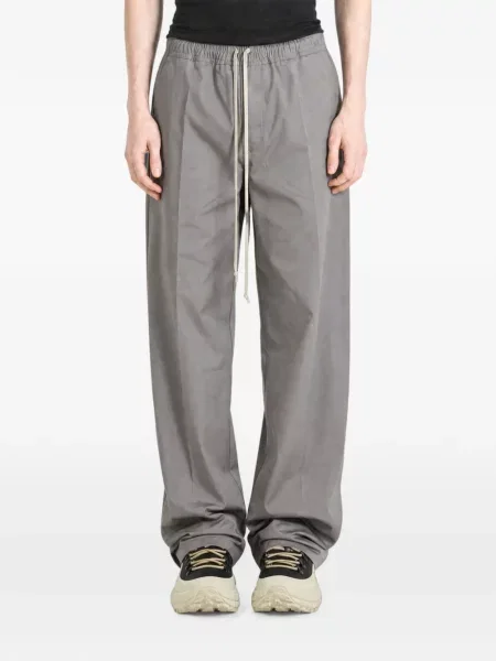 Pantaloni Rick Owens cu cordon gri