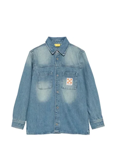 Koszula dżinsowa dziecięca Off-white biała