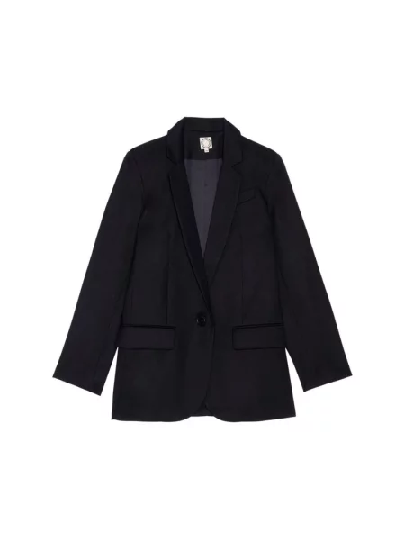 Marynarka Ines De La Fressange Paris wełniana niebieska