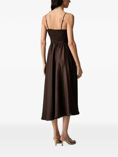 Rochie midi Morgan maro
