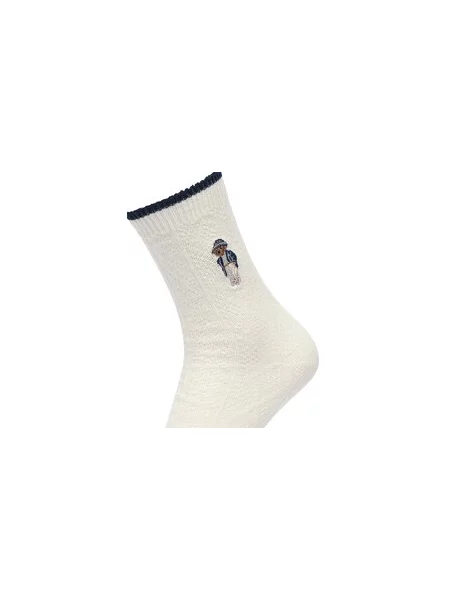 Polo Ralph Lauren nogavice z bombažem bež