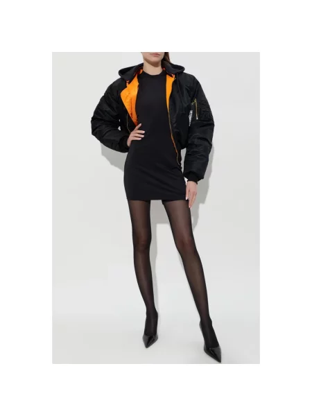 VETEMENTS kombinezon Merged Romper czarny
