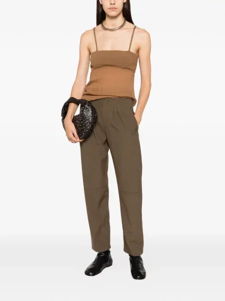 Pantaloni Mm6 Maison Margiela verde