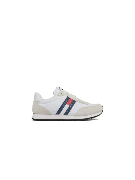 Tommy Jeans Tenisky Essential námořnická modř / červená offwhite bílá