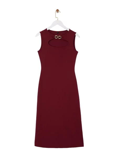 Trendyol Rochie mulate bordeaux roșu