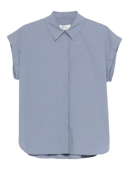 Top Matteau albastru