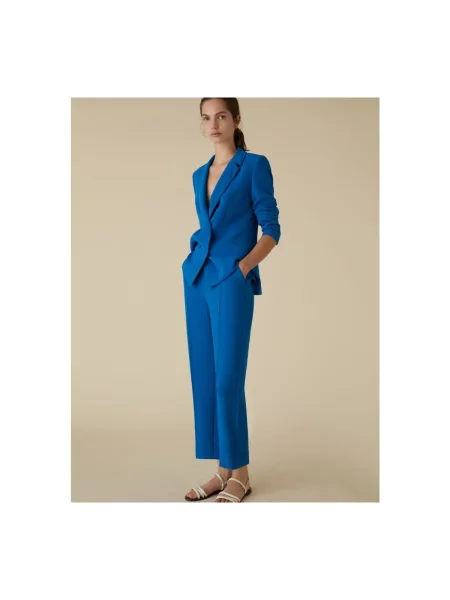Pantaloni Linea Emme Marella albastru