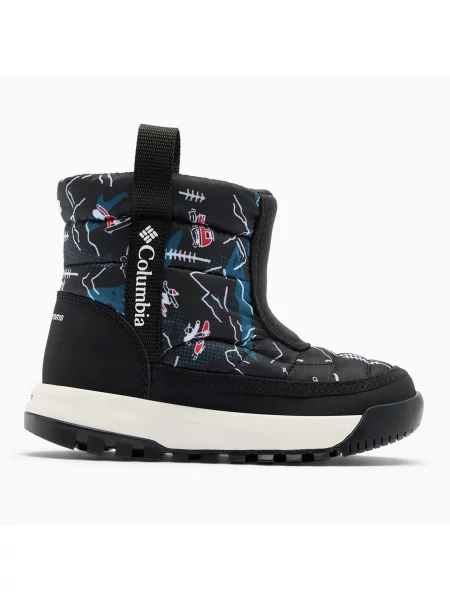 Gyerek hótaposó Columbia Youth Snowtrot Mid Black/Black Mountopia. Méret: 29 EU fekete