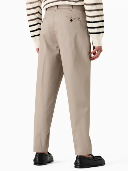 Чиносы Emporio Armani бежевые