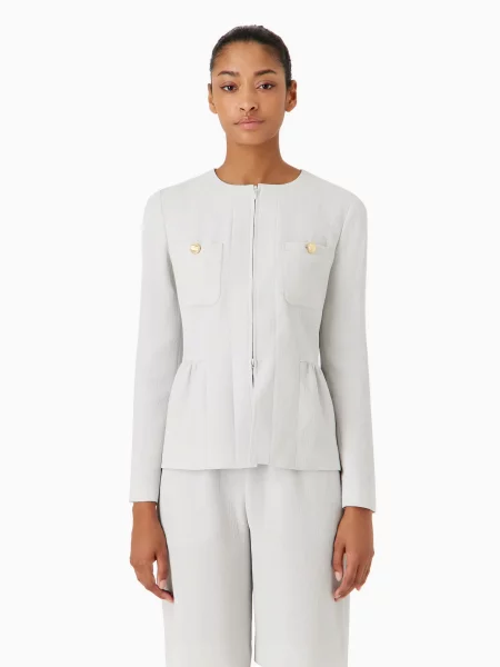 Emporio Armani Блейзер сірий