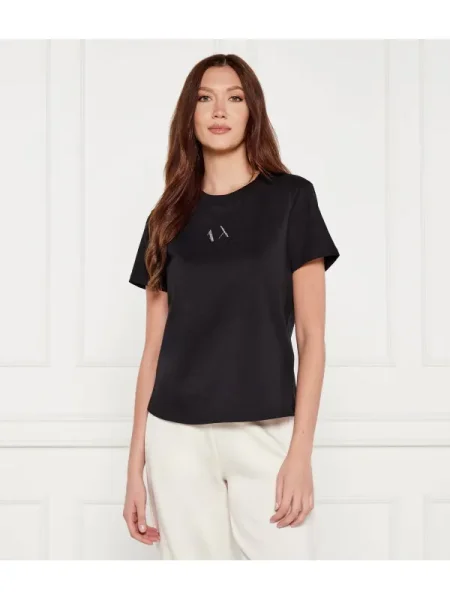 Armani Exchange Tricou negru