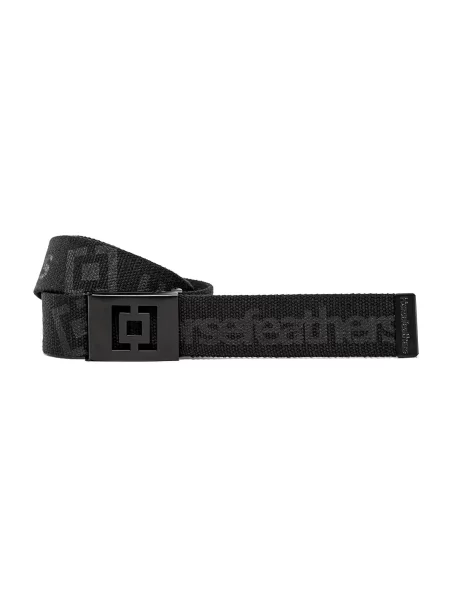 Pásek Horsefeathers Idol Belt All Black Universal černý