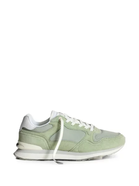 Sneakerși Hoff cu șireturi din dantelă verde