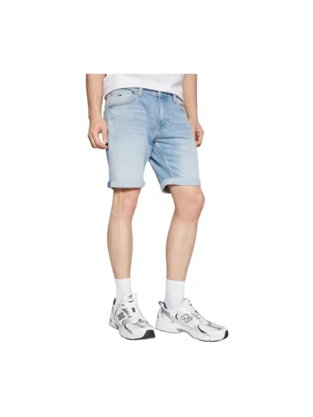 Krótkie jeansy Tommy Hilfiger Scanton niebieskie