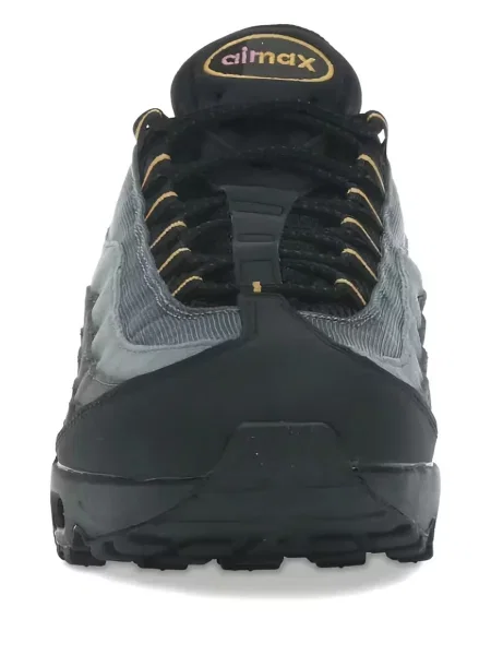 Sneakerși Nike Air Max 95 cu șireturi din dantelă negru