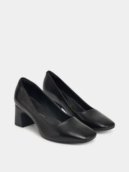 Кожаные туфли Clarks черные